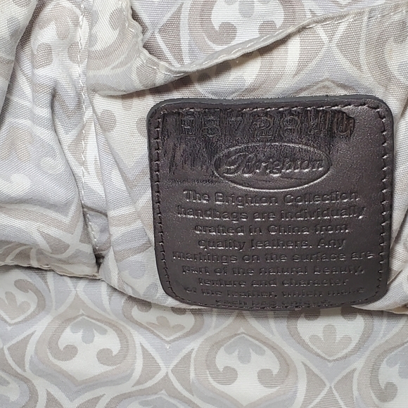 Brighton Brown Alligator Leather Hobo Bag - Picture 6 of 10